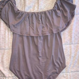 Cute ruffled bodysuit